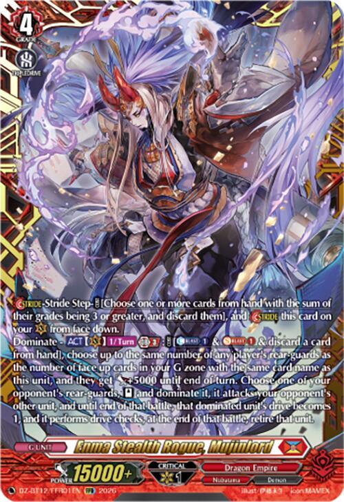 Enma Stealth Rogue, Mujinlord [G Format] Card Front