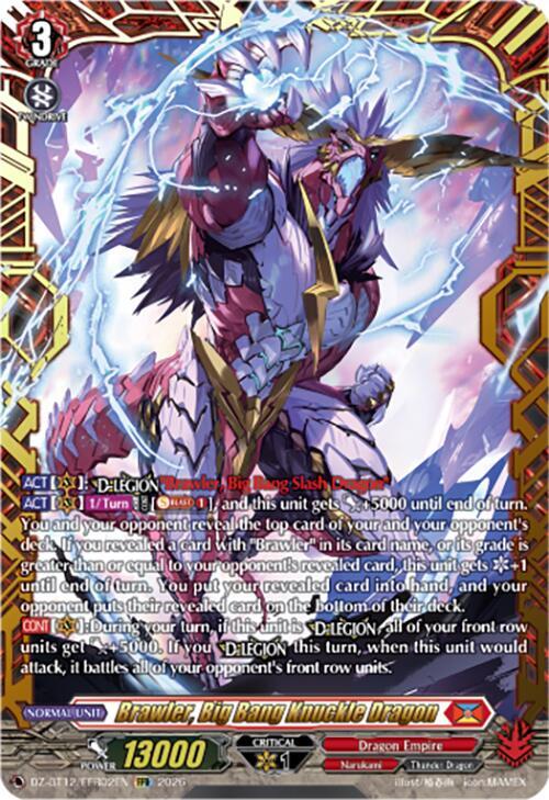 Brawler, Big Bang Knuckle Dragon [G Format] Card Front