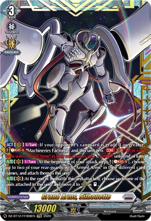 Grand Arms, Silhouette Frente