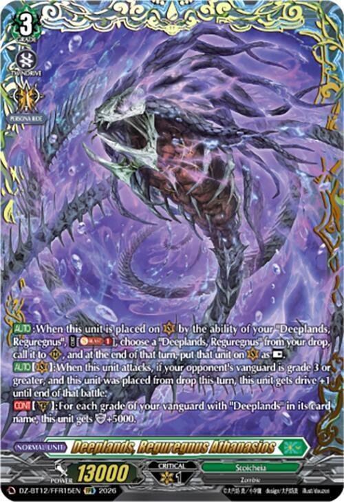 Deeplands, Reguregnus Athanasios Card Front