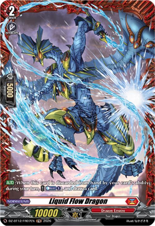 Liquid Flow Dragon Card Front
