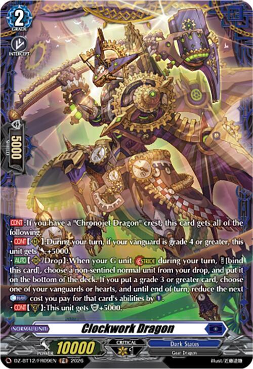 Clockwork Dragon Frente