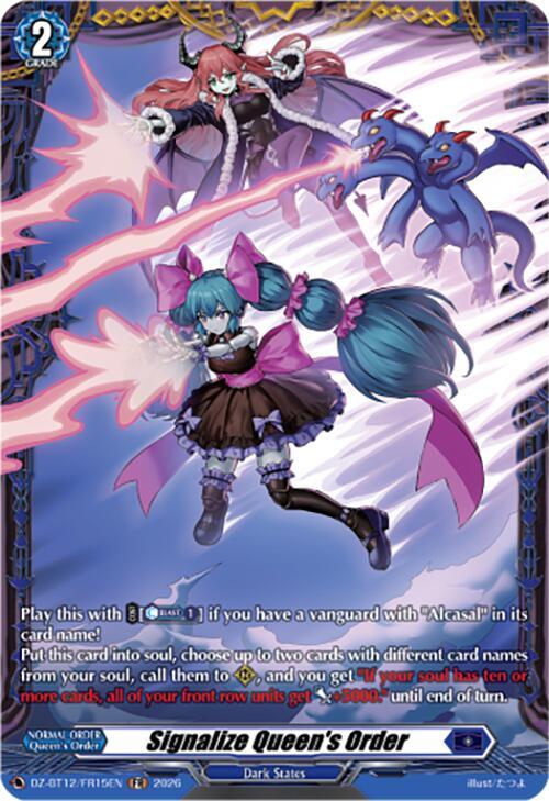 Signalize Queen's Order Frente