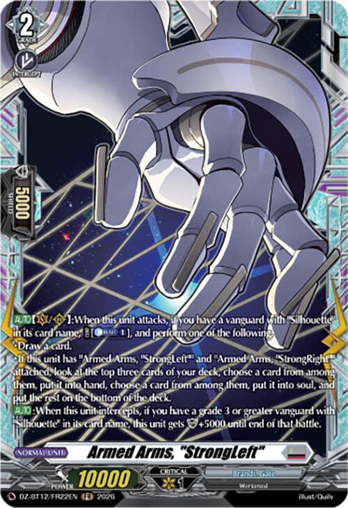 Armed Arms, "StrongLeft" Frente