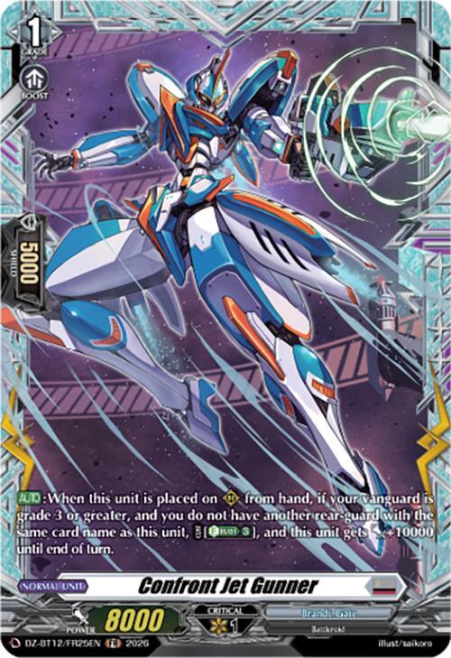 Confront Jet Gunner Card Front
