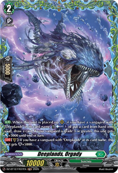 Deeplands, Orgady Frente