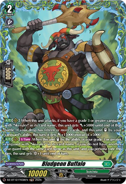 Bludgeon Buffalo Card Front