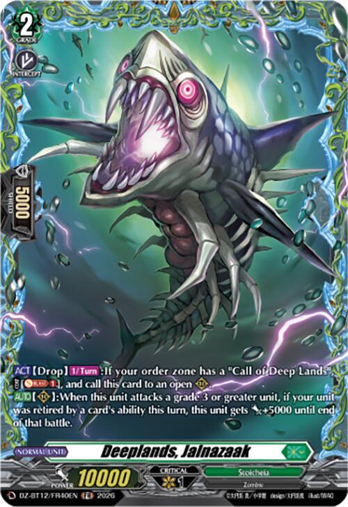 Deeplands, Jalnazaak Card Front