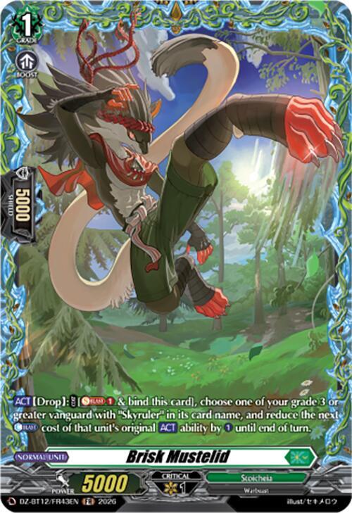 Brisk Mustelid Frente