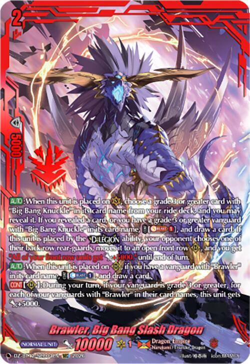Brawler, Big Bang Slash Dragon [G Format] Card Front