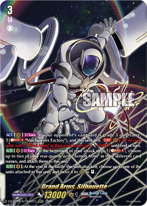 Grand Arms, Silhouette Card Front