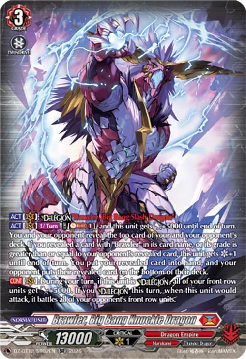 Brawler, Big Bang Knuckle Dragon [G Format] Frente