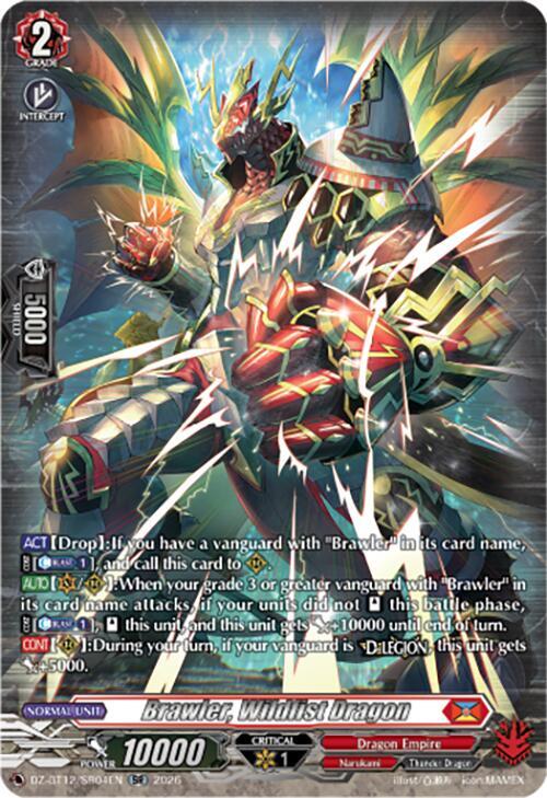 Brawler, Wildfist Dragon [G Format] Frente