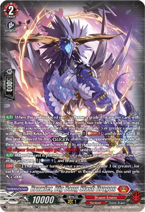 Brawler, Big Bang Slash Dragon [G Format] Card Front