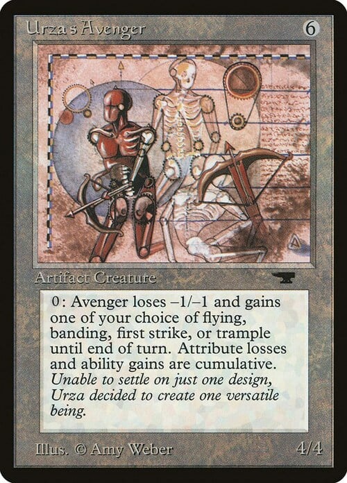 Urza's Avenger Card Front