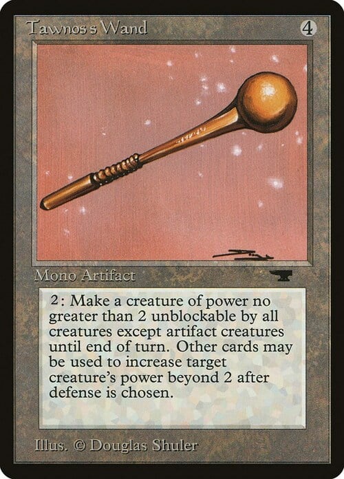 Tawnos's Wand Card Front