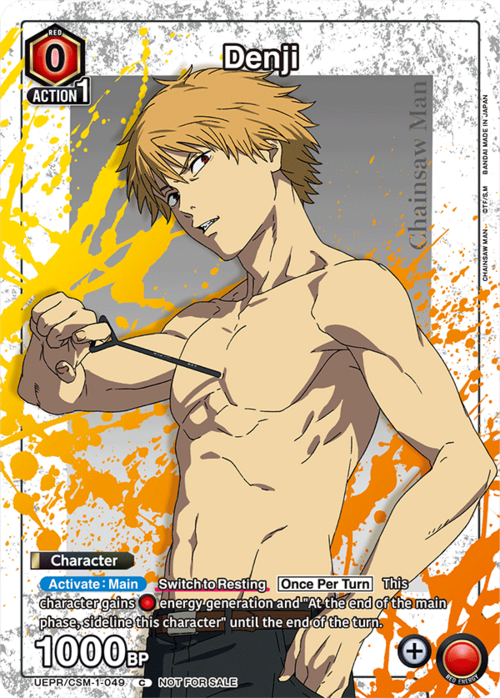 Denji Card Front