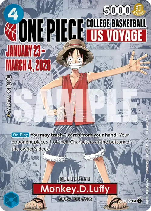 Monkey.D.Luffy Card Front