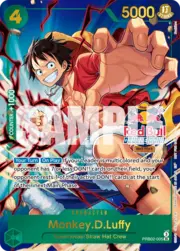 Monkey.D.Luffy · Red Bull Double Don!! | Store Qualifier PRB02-005