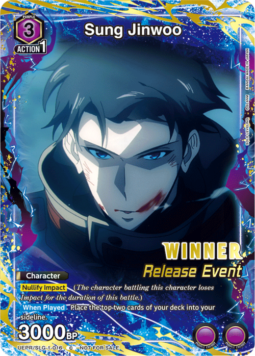 Sung Jinwoo Card Front