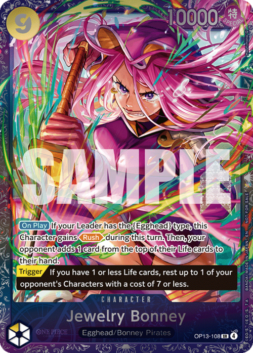 Jewelry Bonney Card Front