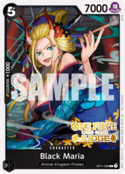 Black Maria · Judge Pack Vol. 7 OP11-089