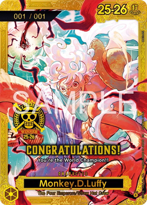 Monkey.D.Luffy Card Front