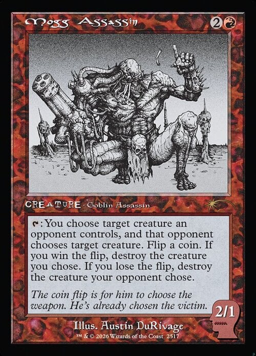 Mogg Assassin Card Front