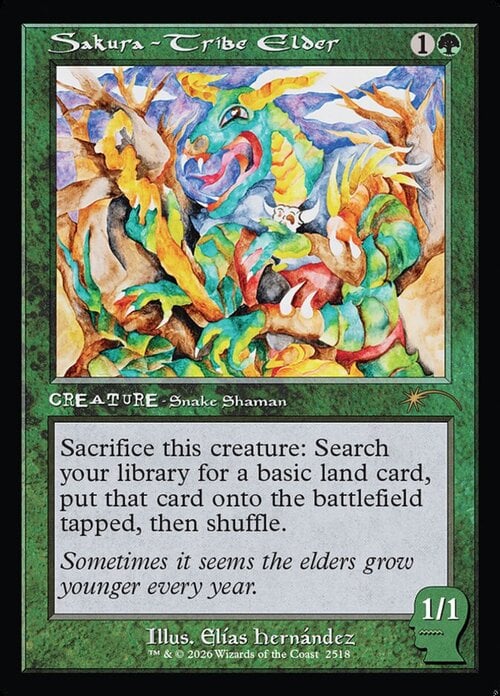 Sakura-Tribe Elder Card Front