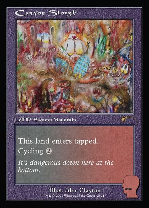 Canyon Slough Card Front