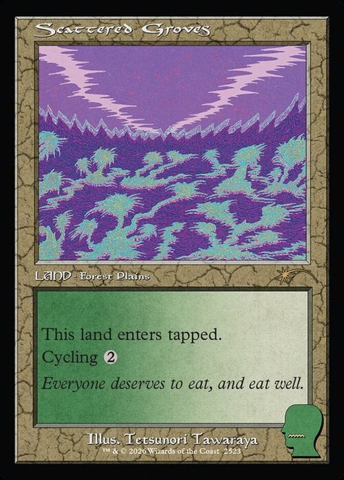 Scattered Groves Card Front