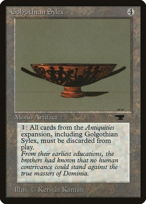 Golgothian Sylex Card Front