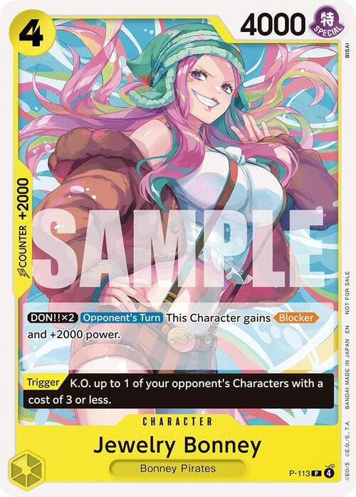 Jewelry Bonney Card Front