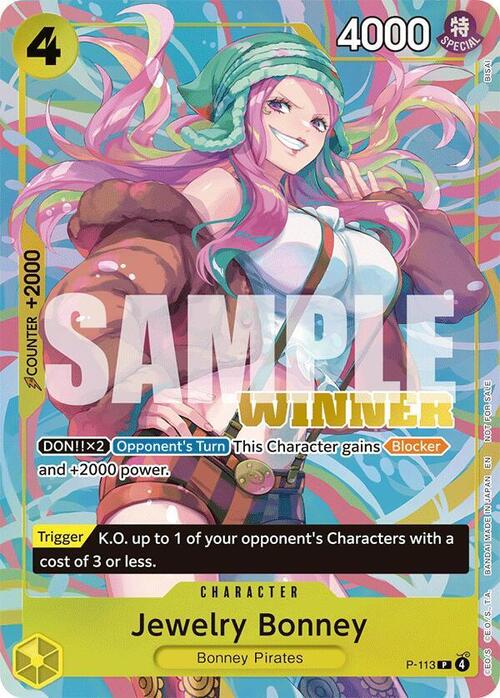 Jewelry Bonney Card Front