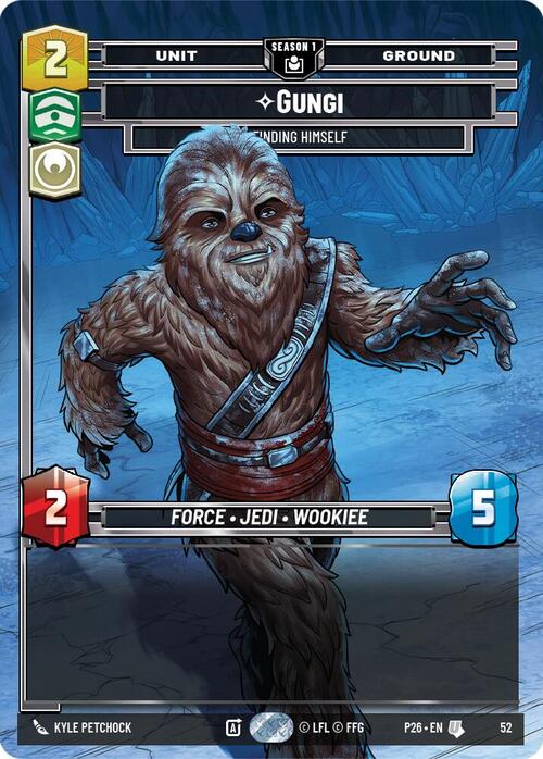 Gungi, Riscopre Sé Stesso Card Front