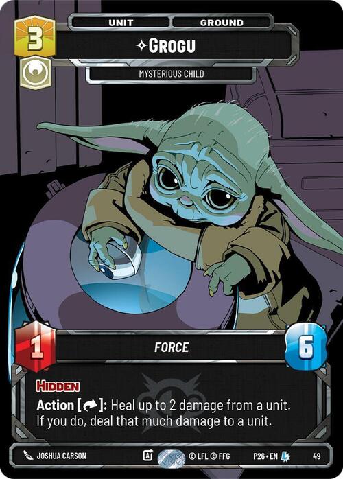 Grogu - Mysterious Child Card Front