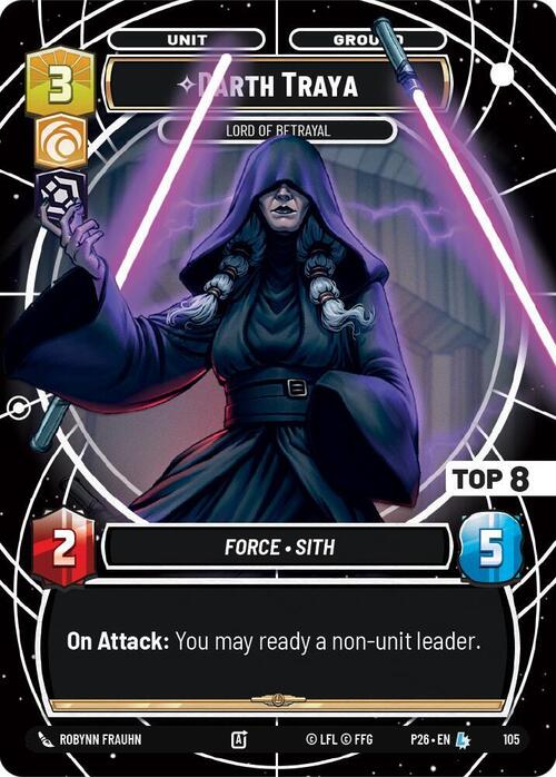 Darth Traya, Signora Del Tradimento Card Front