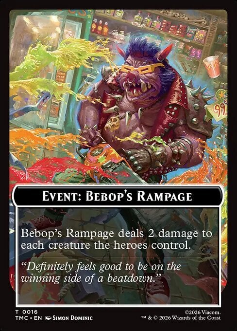 Event: Bebop's Rampage Card Front