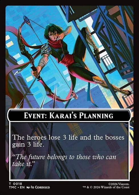 Event: Karai's Planning Card Front
