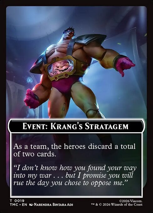Event: Krang's Stratagem Card Front