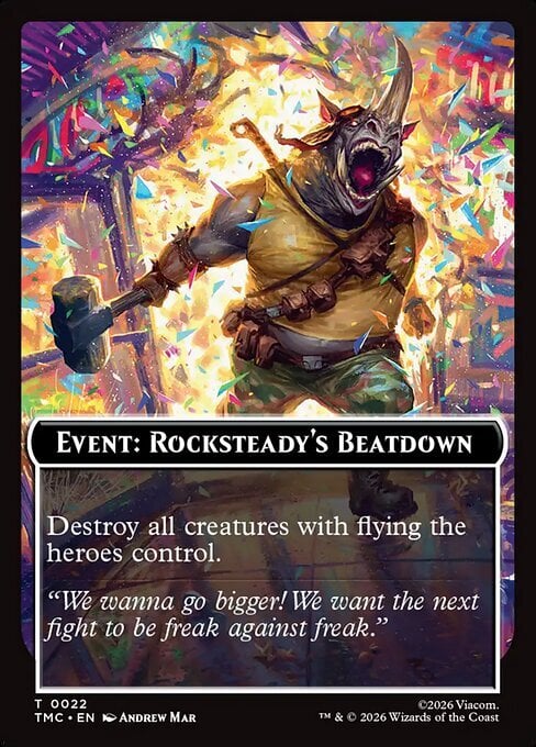 Event: Rocksteady's Beatdown Card Front