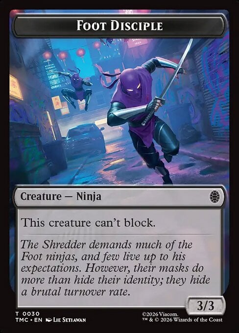 Foot Disciple Card Front