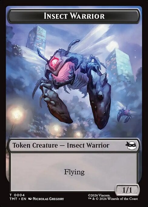 Insect Warrior // Food Card Front