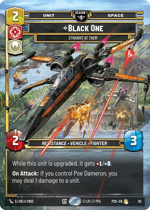 Negro Uno, Directo a por ellos Frente