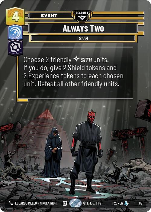 Sempre Due Card Front