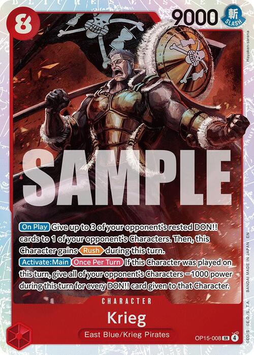 Krieg Card Front