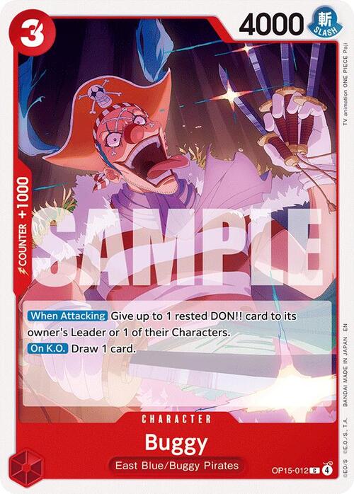 Buggy Card Front