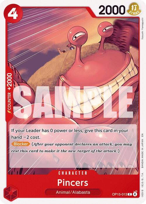 Pincers Card Front