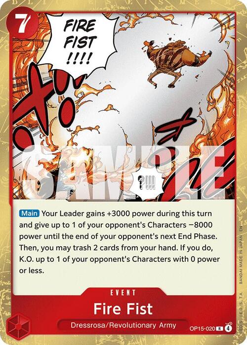 Fire Fist Card Front