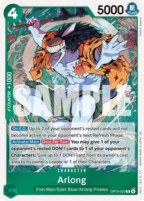 Arlong Card Front
